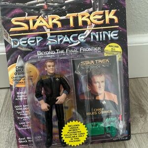 Star Trek Deep Space Nine Chief Miles OBrien 1993 Playmates Action Figure